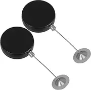 SOESFOUFU 2pcs Retractable Security Lock Cable Automatic Reel Tablet Retractable Lock for Gaming Controller Tv Remote Security