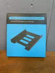 Snanshi SSD Bracket 2.5 to 3.5 Adapter SSD HDD Metal Mounting Bracket