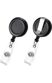 Retractable Badge Holder (100 quantity), Badge Reel, Badge, Work, Casino, Cruise