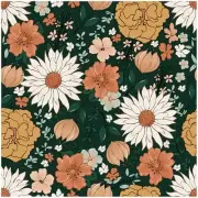 Vintage Wallpaper Peel and Stick Floral Boho Moody Wall Paper Removable for