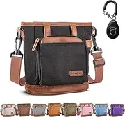 BEAU&FUR Dog Treat Pouch with Dog Clicker for Training - Hands-Free Dog Treat Bag with Magnetic Closure, Multi-Pocket Treat Pouches for pet Training with Built-in Poop Bag Holder Pocket