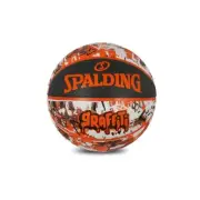 Spalding Graffiti Orange Outdoor Rubber Basketball Ball Official Full Size 7