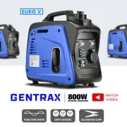 800W Inverter Generator GT800 Petrol Pure Sine Wave Camping RV Trip Backup Power
