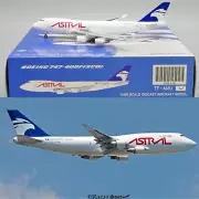 * RARE* Astral Aviation B747-400F(SCD) Reg:TF-AMU JC Wings Scale 1:400 Diecast