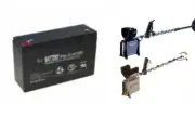 Replacement Battery Cell Black for Minelab SD2000 & SD2100