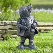 Resin Top of the Morning Garden Sculpture Nature Whimsy Statues Outdoor Décor