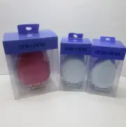 ONE+OTHER 1x ON-THE-GO BLENDER SPONGE PINK & 2x BLUE SOFT TOUCH BLENDER SPONGE