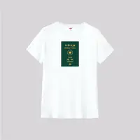 在飛比找蝦皮購物優惠-T365台灣Taiwan中華民國護照上衣棉素T恤短袖潮T女裝
