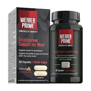 Weider Prime testosterone in capsules for men 60 capsules
