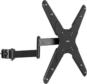 VIVO Universal Pole Mount 32 to 55 inch TV Arm Bracket with Removable 75x75mm to 400x400mm VESA Plate, Fits up to 1.9 inch Tubing, MOUNT-POLE4A