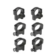 2 Pcs 30mm Scope Rings Low/Middle/High Profile Mark Weaver 20mm Picatinny Mount