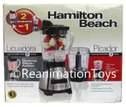 Hamilton Beach 2 Appliances in 1 Blender/Chopper Black/Stainless New Sealed Box