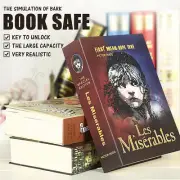 Book Secret Hidden Security Safe Key Lock Cash Money Jewellery Locker