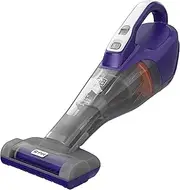 Black+Decker Dustbuster DVB315JP Handheld Vacuum Cleaner 12 V / 1.5 Ah with Turbo Animal Hair Brush Wide Suction Opening 2 Stage Filter System Includes Charging Cable + Wall Mount