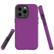 For Apple iPhone 13 Pro Max Case, Armour Back Cover, Purple