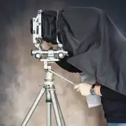 For Large Format Camera Wrapping 4x5 Professional Shade Dark Cloth Focusing Hood