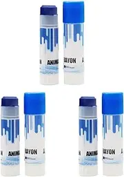 Livestock Marker Crayons,Farm Marking Pen Identification Marking Crayon High Visibility Color for Animals Grading Sorting, Blue 6Pcs