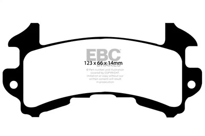 EBC Brakes UD154 Ultimax Brake Pads (for: Hyundai)