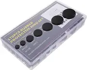 VINTORKY Kit 170pcs Single-sided Rubber Grommets Wire Cable Grommet Assortment for Wiring