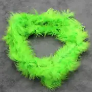 Fresh Green 2m Feather Boa Fluffy Party Scarf Fancy Dress Up Costume Wedding Decor DIY Craft