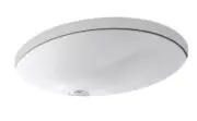 Kohler Caxton 2210 19 1/4" Undermount Sink White