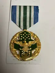 VINTAGE WWII MEDAL & RIBBON U.S. JOINT SERVICE COMMENDATION MEDAL
