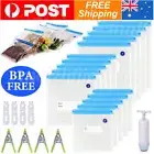 Reusable Vacuum Seal Bags Sealer Food Saver Storage Zip Lock Freezer with Pump