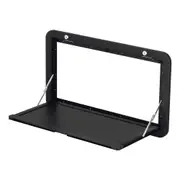 Caravan Table 800 x 450mm Folding Lockable Black