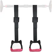 Children Gymnastic Rings Exercise Strength Training Equipme Pull Up Ring Fitn Ring with Strap Safe Load Bearing 200KG
