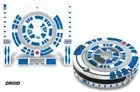 Skin Decal Wrap For iRobot Roomba 500/600 Series Vacuum Stickers Kit DROID