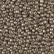 25 Gram Bag 8/0 Duracoat Galvanized Pewter Miyuki Seed Beads 8/0 (8-4222)