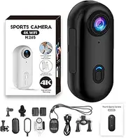 Gosnap - Go Snap Camera, 2025 New Gosnap - Thumb Camera, Wearable Mini Body Camera with Audio, Hands-Free POV Recording, for Cycling, Diving, Travel, Pets and Outdoor (Black,1080p)