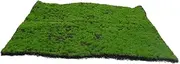 Hemoton Artificial Grass Mat Lifelike Fake Turf for and Office Decoration Lawn Pad Uv Resistant Synthetic Grass for -Landscape