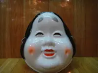 在飛比找Yahoo!奇摩拍賣優惠-日本傳統面具---5