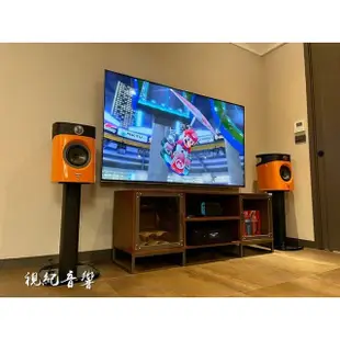 FOCAL Sopra N°1 書架喇叭 搭配 NAD C388 BluOS 騷包的法拉利橘 休閒遊戲室