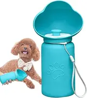 Dog Travel Water Bottle - Foldable Dog Water Bottle | Leak-Proof Dispenser High-Temperature Resistant Container for Outdoor Traveling Hiking Camping