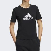 Adidas Met Bos Tee HF2486 女 T恤 短袖 上衣 運動 訓練 休閒 舒適 柔軟 亞洲尺寸 黑