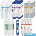 3-Year Replacement 6-Stage Alkaline 50 GPD Reverse Osmosis Water Filter 28 Pack