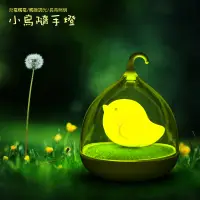 在飛比找蝦皮購物優惠-創意LED觸控夢幻鳥籠觸控夜燈/禮物/生日/畢業/檯燈/造型