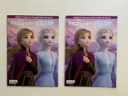 Disney FROZEN 2 Coloring & Activity Books 2 Pack New