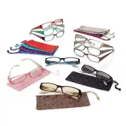 JOY MANGANO SET OF 10 CROCO READERS READING GLASSES STRENGTH +1.0 RARE FIND
