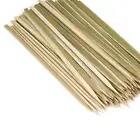 1000 Eco-Friendly 8.3” Bamboo Skewers - Flat, Sturdy, Perfect for BBQ & Crafts