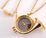 ORIENT Orient Trumpet Manual Wind Pendant Wallet Dead Stock Roman Numerals Roma