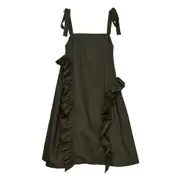 [Cecilie Bahnsen] Asymmetrical Strap Dress