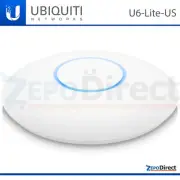 Ubiquiti UniFi WiFi U6 Plus Access Point 2x2 MIMO, 802.3af PoE, U6-Plus-US