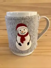 Snowman Mug Sweater St Nicholas Square Christmas Coffee Warmer