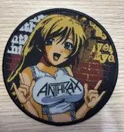 Anthrax BIG EYES Licensed Woven Patch Sew On Heavy Thrash Metal SOLD OUT