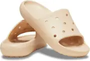 Crocs Unisex Classic Sandals Slide Shiitake US Men's 6 Women's 8 EU 38-39