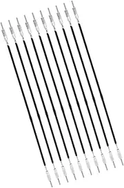 CoudarTitie 10 Pack Gut Strings for Viola Tailpiece, Metal Wire Stringed Instrument Accessory, for Concert, Show, Stage