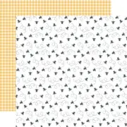 Winnie The Pooh Double-Sided Cardstock 12"X12"-Sweet Honeybees